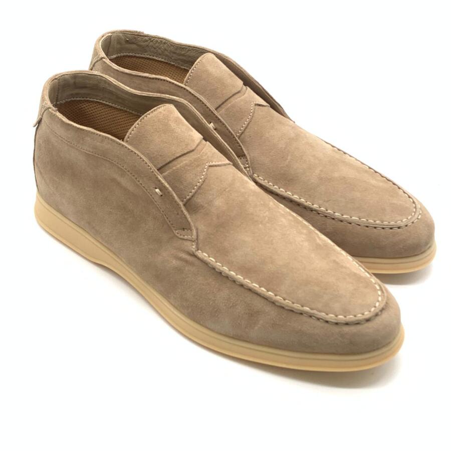 Andrea Ventura Firenze Polacchino Slip-on Beige