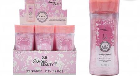 DIAMOND BEAUTY (Simil Arabo) BODY GEL OIL da 200 ml [Conf. da 12 pezzi]
