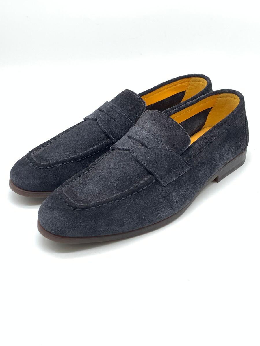 Doucal’s  Mocassino Scamosciato Blu