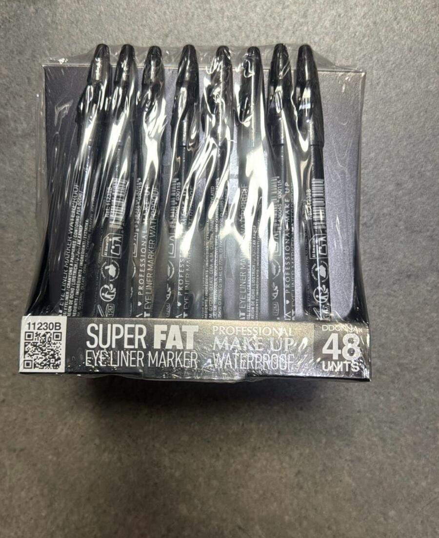 D'DONNA SUPER FAT EYELINER MARKER WATERPROOF [Conf. da 48 pezzi]