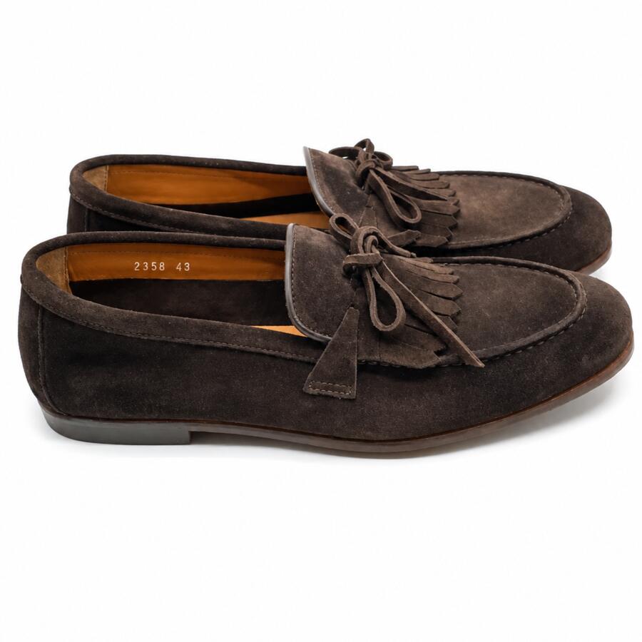 Doucal’s  Mocassino Scamosciato Testa di moro