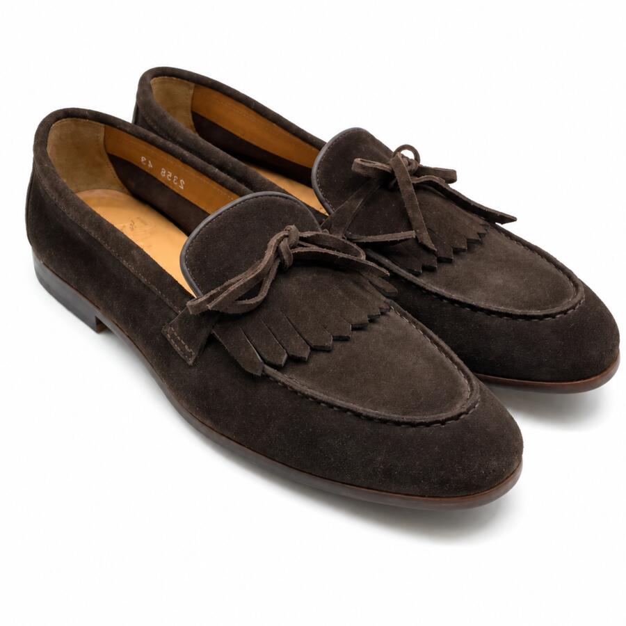 Doucal’s  Mocassino Scamosciato Testa di moro