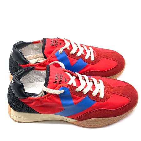 Keh•noo sneaker rossa e blu