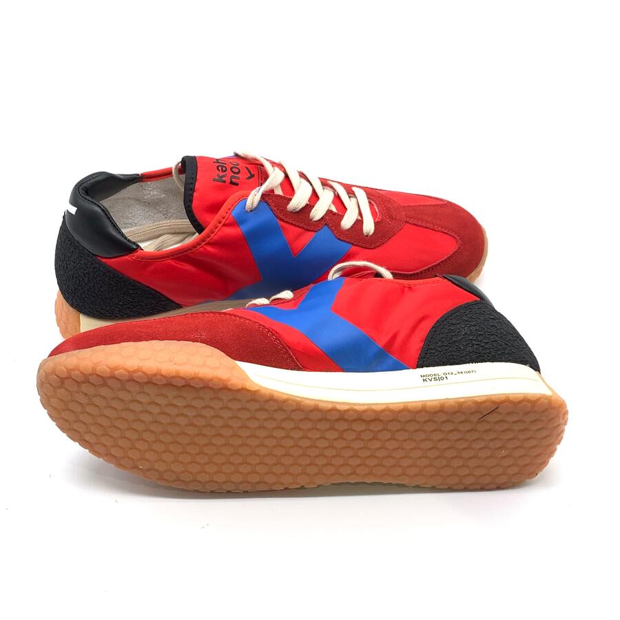 Keh•noo sneaker rossa e blu