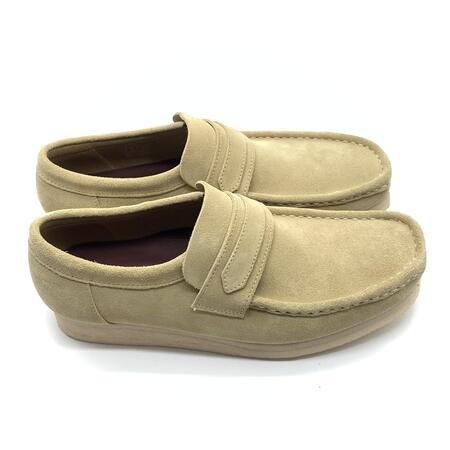 Clarks mocassino maple suade