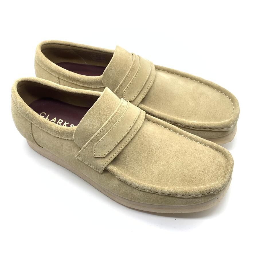 Clarks mocassino maple suade