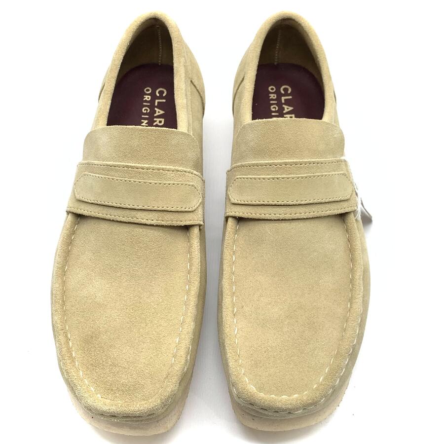 Clarks mocassino maple suade