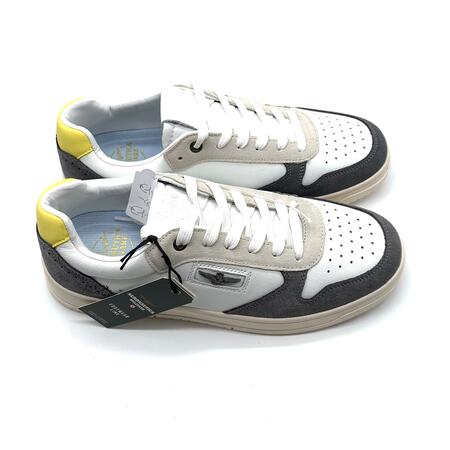 Aeronautica militare sneaker bianco giallo grigio