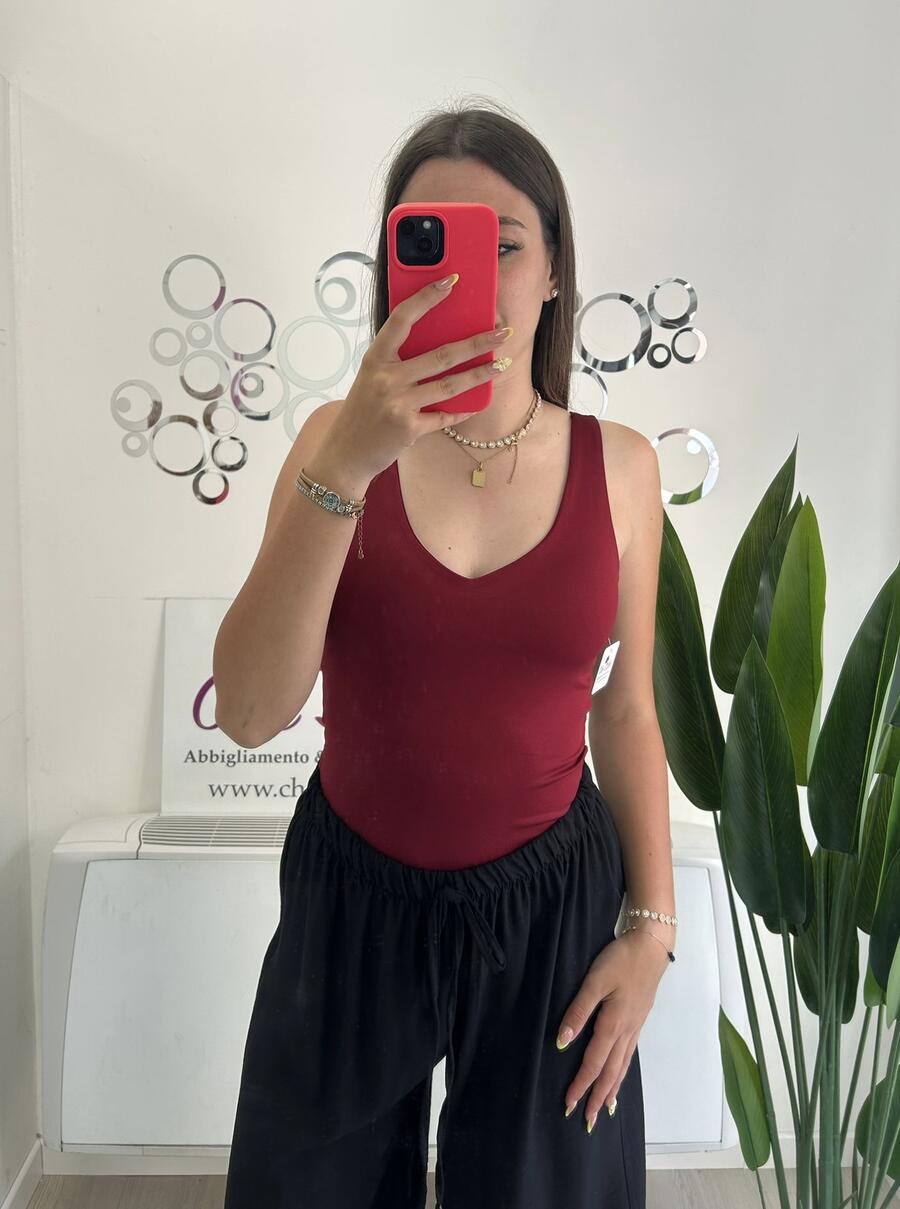 NOVITÀ Body scollo a V fronte/retro