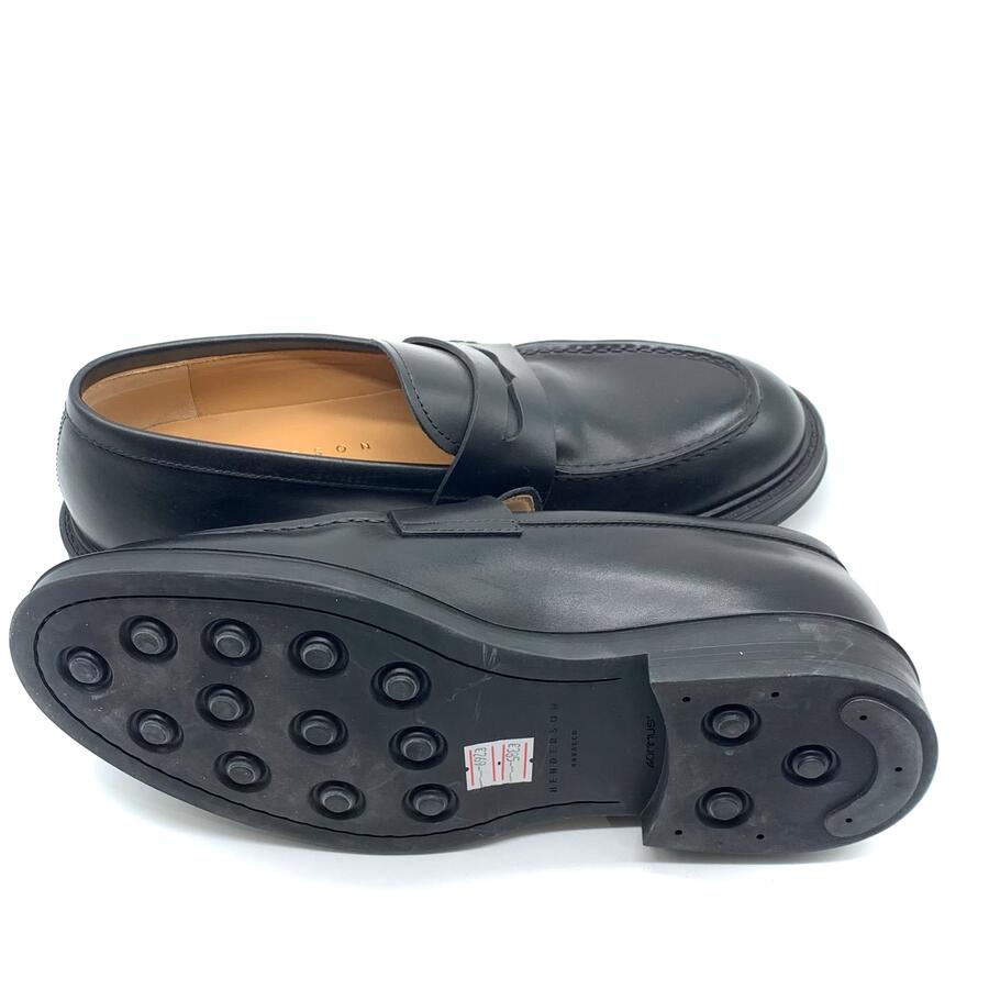 Handerson Baracco mocassino Boston nero in vitello