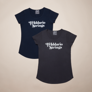 D'Addario T-shirt da donna con logo D'Addario 1978