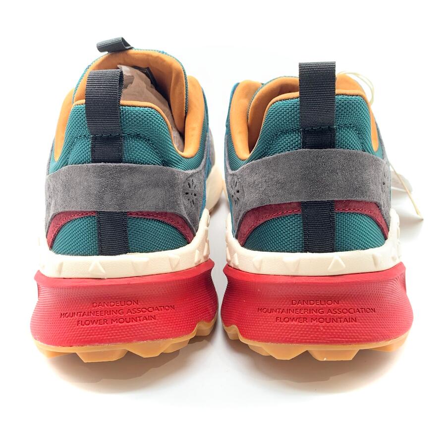 Flower Mountain sneaker antracite verde