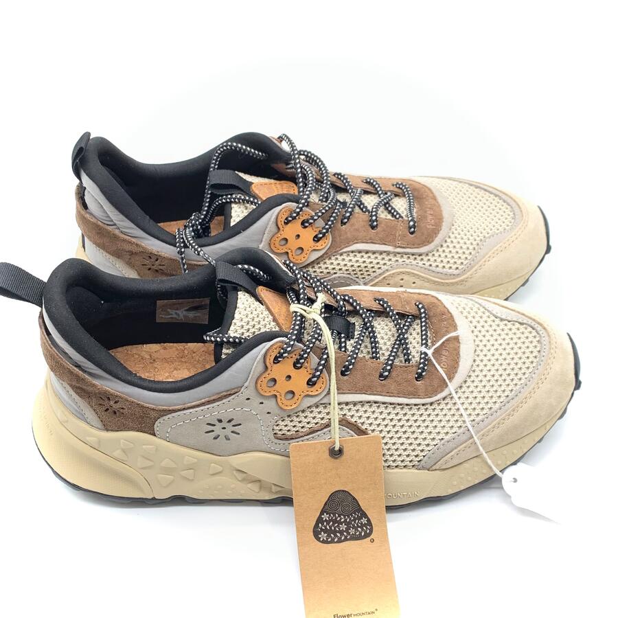 Flower Mountain sneaker beige e grey 