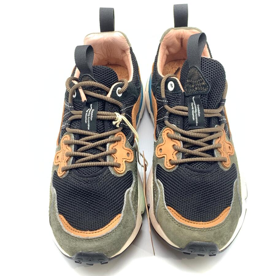 Flower Mountain sneaker nera/verde