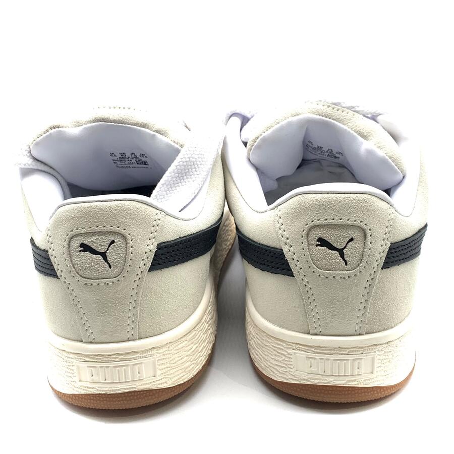 Puma sneaker suade XL w.white-p.black-frosted ivory