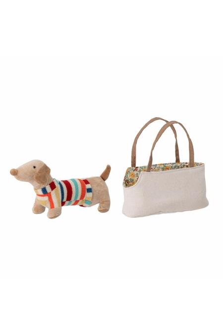 Cagnolino Peluche Hilena con borsetta