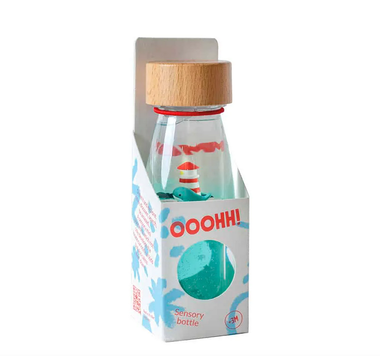 Bottiglia sensoriale Move Balena