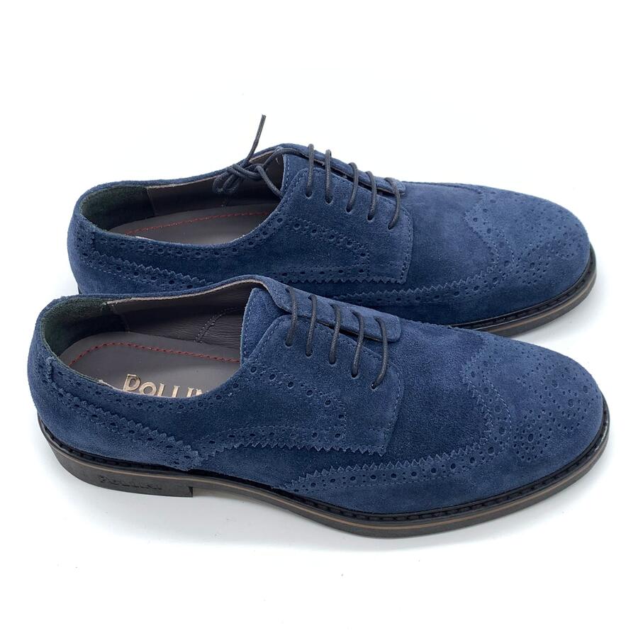 Pollini Derby coda di rondine blu