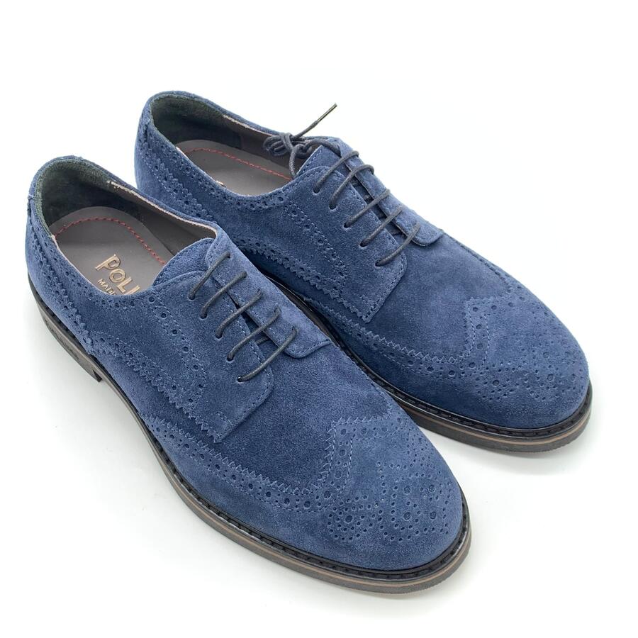 Pollini Derby coda di rondine blu