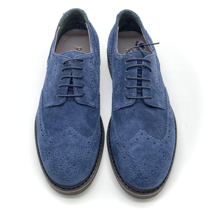 Pollini Derby coda di rondine blu