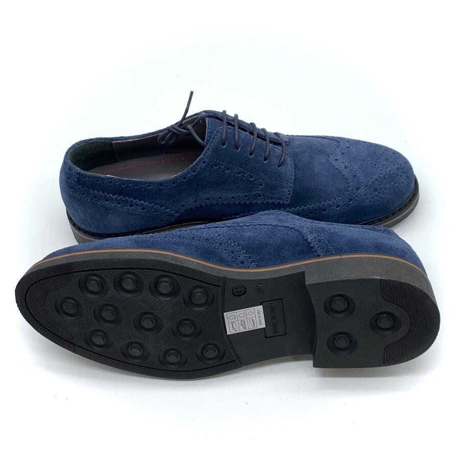 Pollini Derby coda di rondine blu