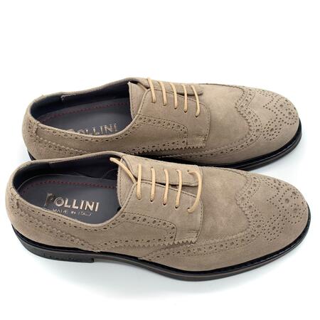 Pollini Derby coda di rondine beige 