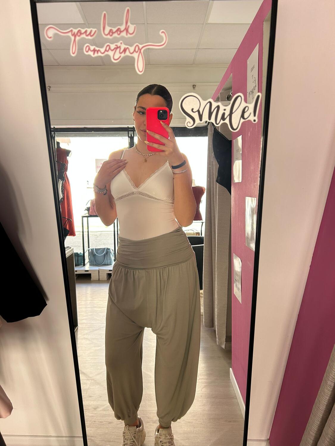 NOVITÀ Pantalone in viscosa con cavallo basso
