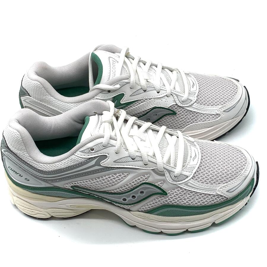 Saucony modello ProGrid Omni 9 bianca e verde