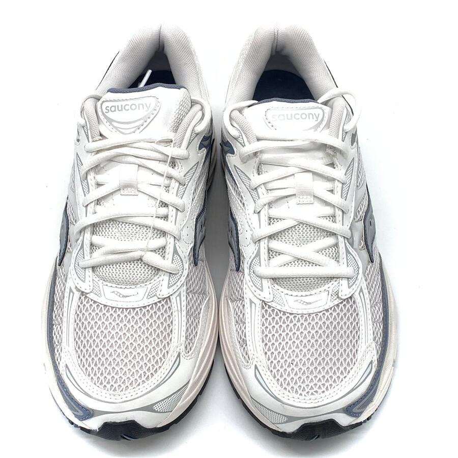 Saucony modello ProGrid Omni 9 bianca e celeste