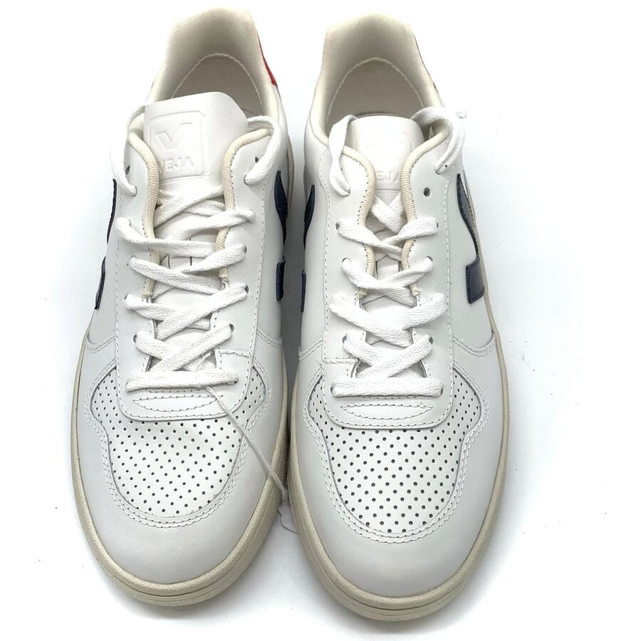 Veja V-10 sneaker extra white/nautico/pekin