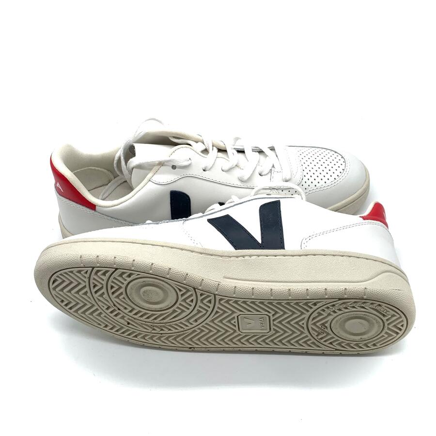 Veja V-10 sneaker extra white/nautico/pekin