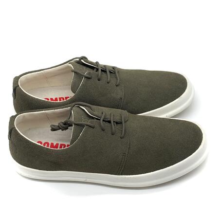 Camper sneaker Chasis in nabuk verde