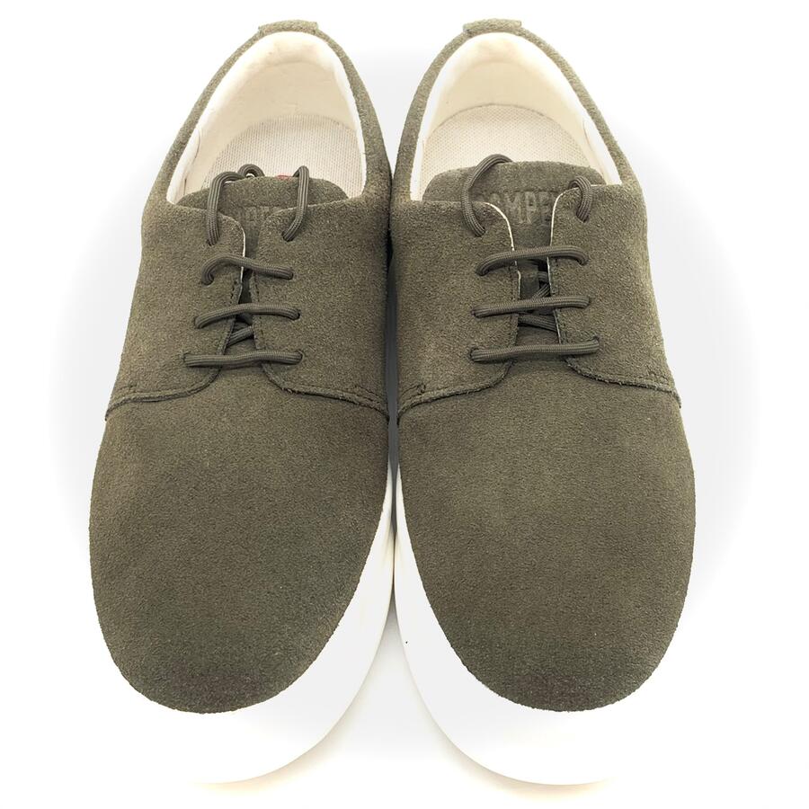 Camper sneaker Chasis in nabuk verde