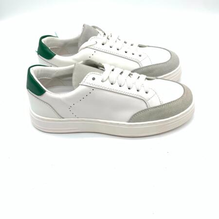 Wil Demulder London Sneakers bianco/ camoscio ghiaccio