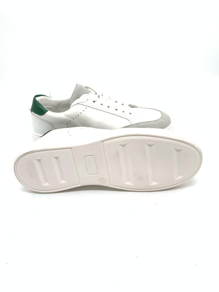 Wil Demulder London Sneakers bianco/ camoscio ghiaccio