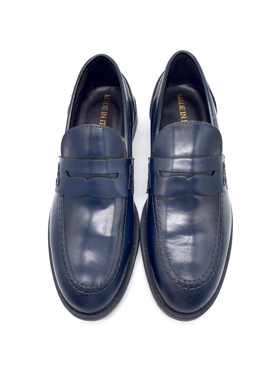 Wil Demulder London Mocassino Pitagora abrasivato  blu