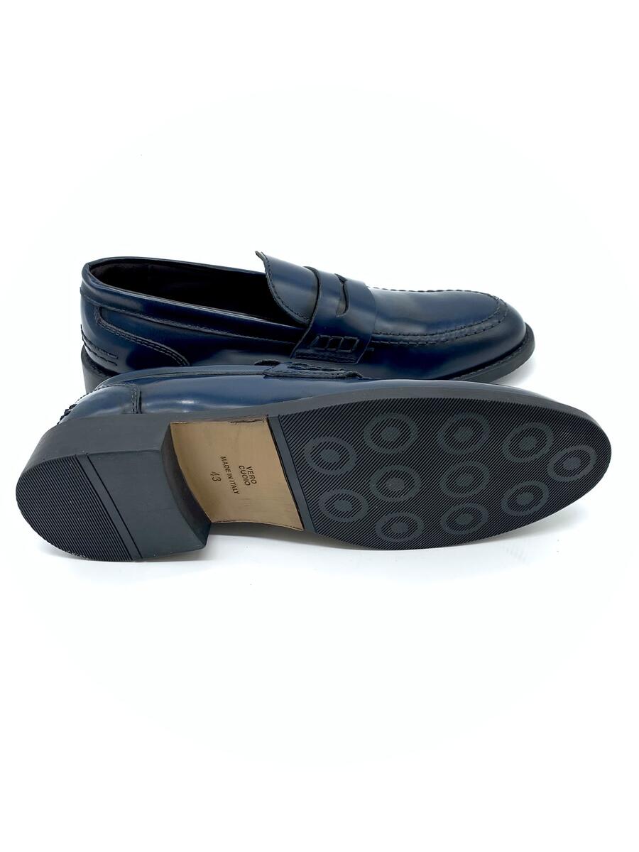 Wil Demulder London Mocassino Pitagora abrasivato  blu