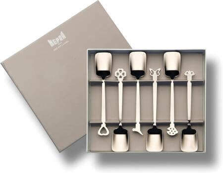 Mepra Evento – Set 6 Palette Gelato in Acciaio Inox 18/10