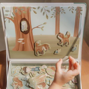 Magnetic Playboard Forest Friends