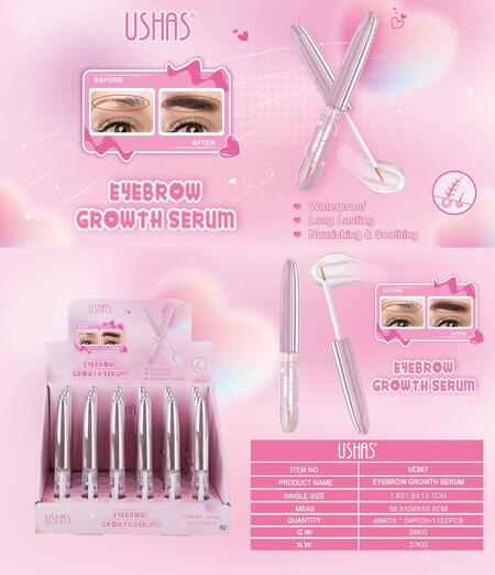 USHAS EYEBROW GROWTH SERUM [Conf. da 24 pezzi]