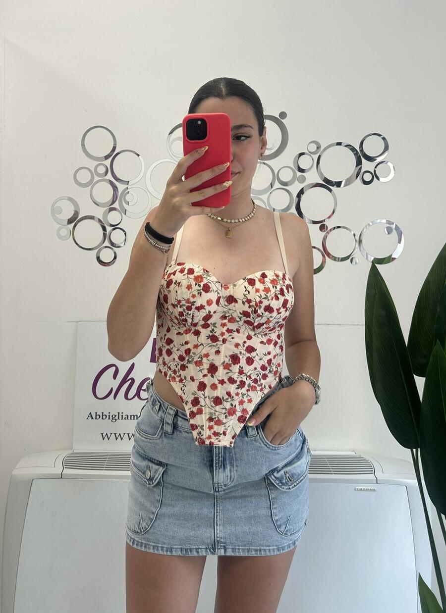 NOVITÀ Mini gonna cargo in denim