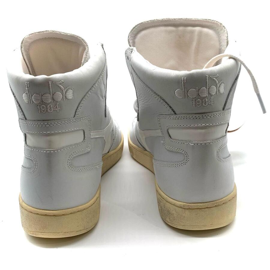 Diadora heritage mi basket used white
