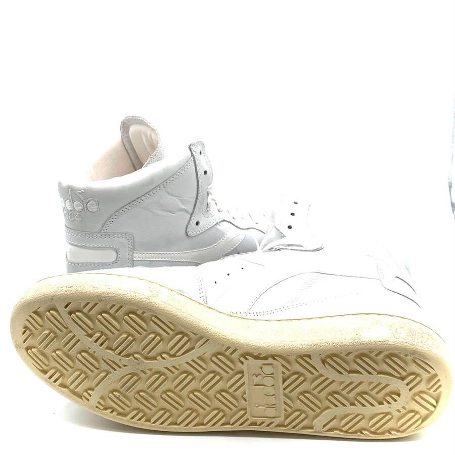 Diadora heritage mi basket used white