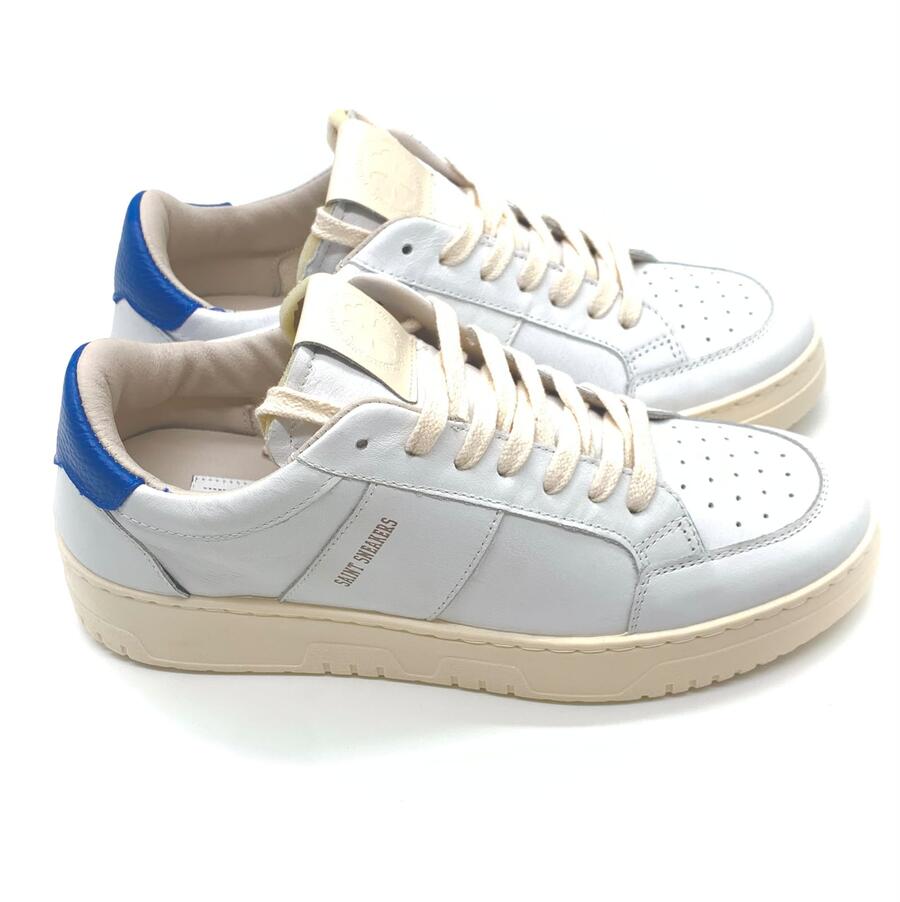 Saint Sneakers bianco/electric blue 