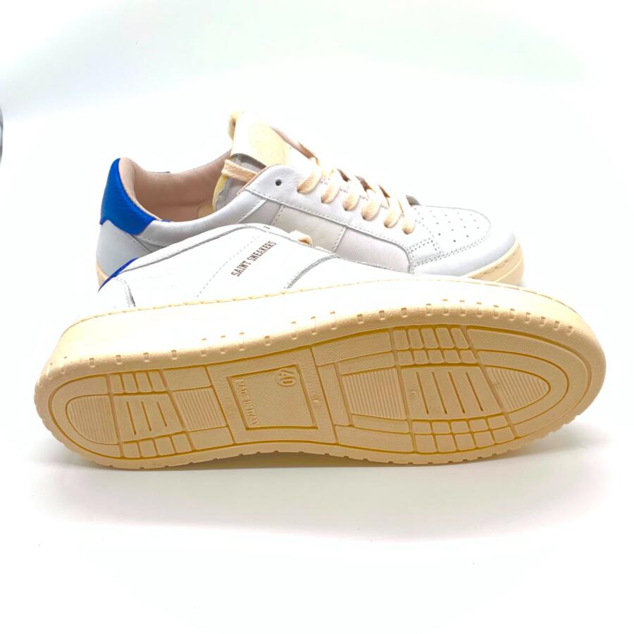 Saint Sneakers bianco/electric blue 