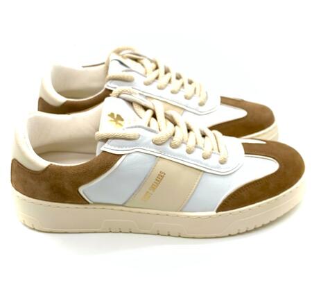Saint Sneakers bianca/Tabacco