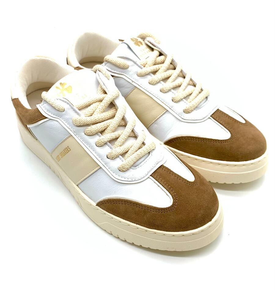 Saint Sneakers bianca/Tabacco