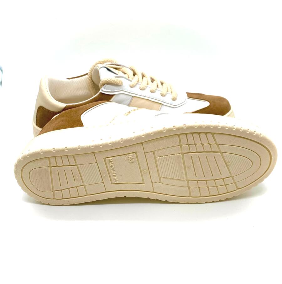 Saint Sneakers bianca/Tabacco
