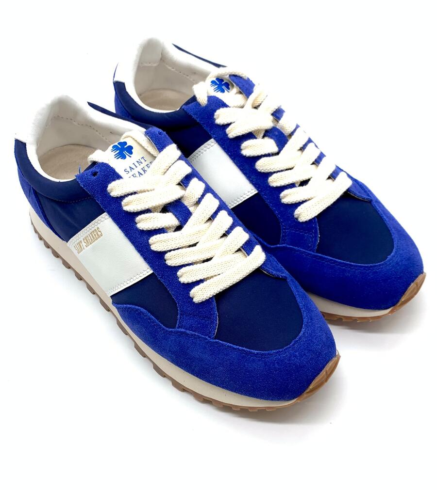 Saint Sneakers bianca/blu