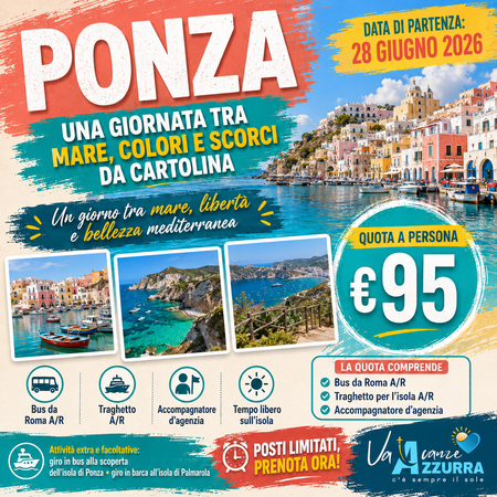 28 GIUGNO 2026 PONZA